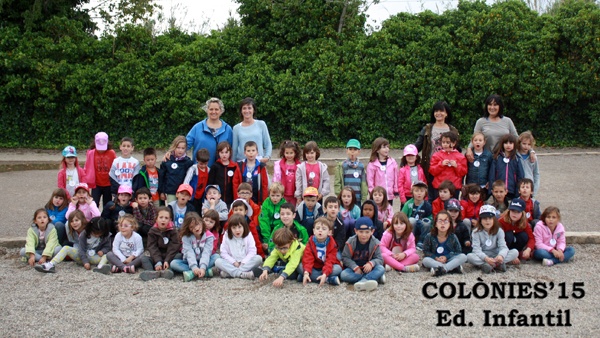 wColònies 2015 - Educació Infantil