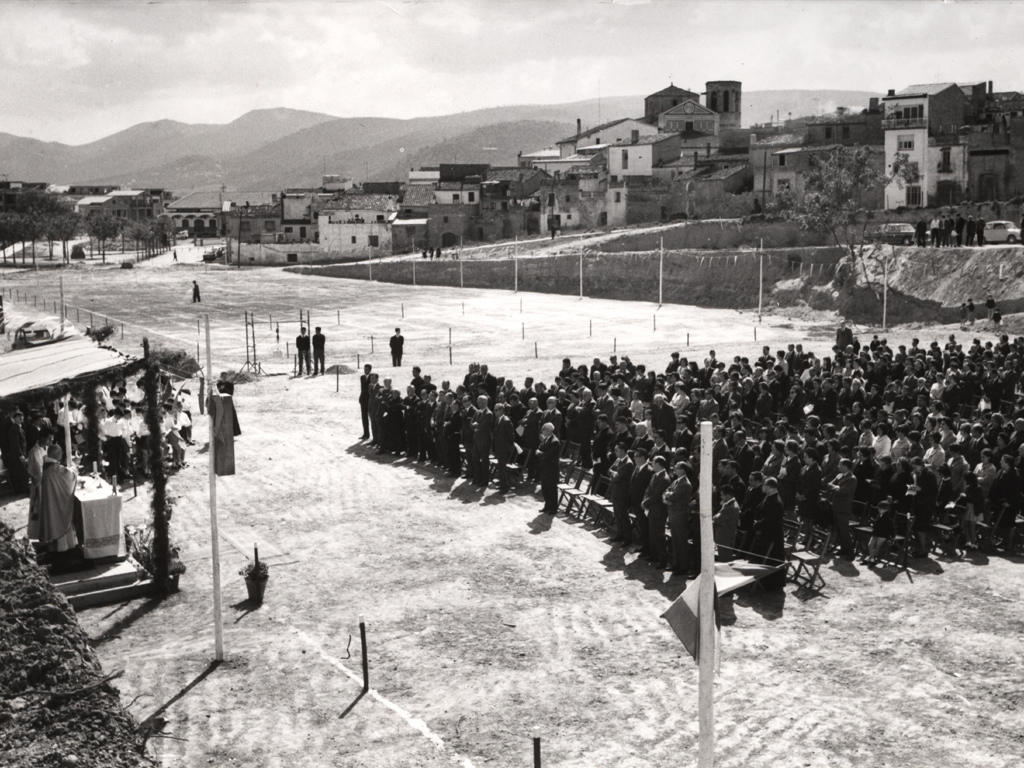 Primera pedra nou edifici Col·legi Sant Josep