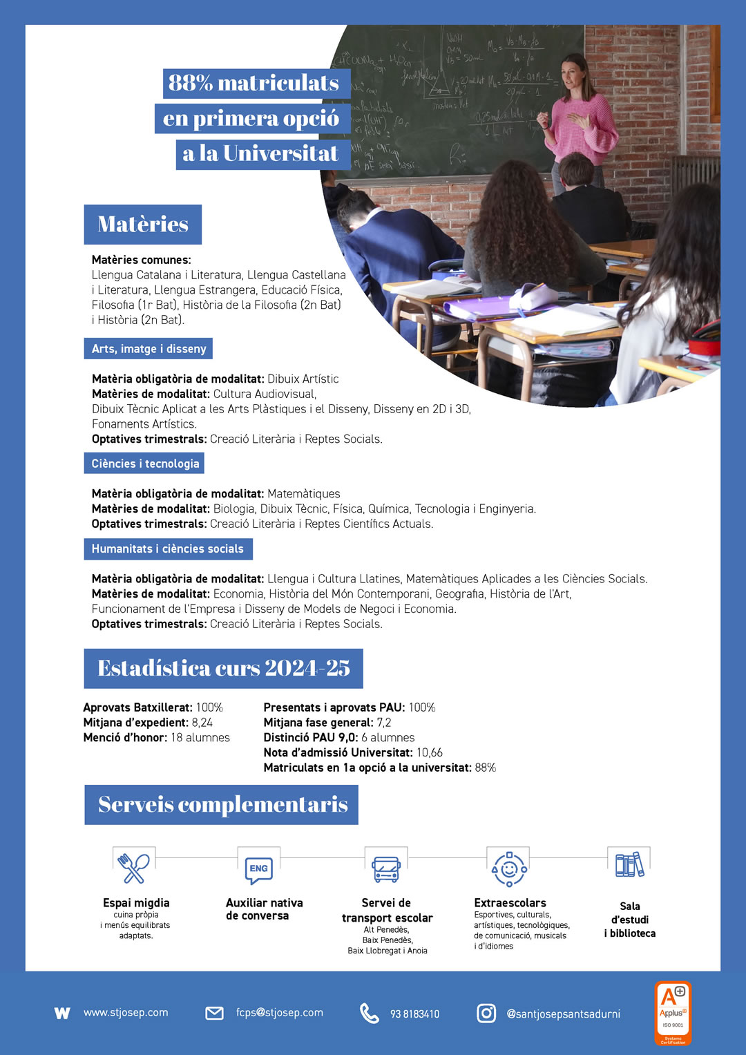 Informació Etapa Batxillerat