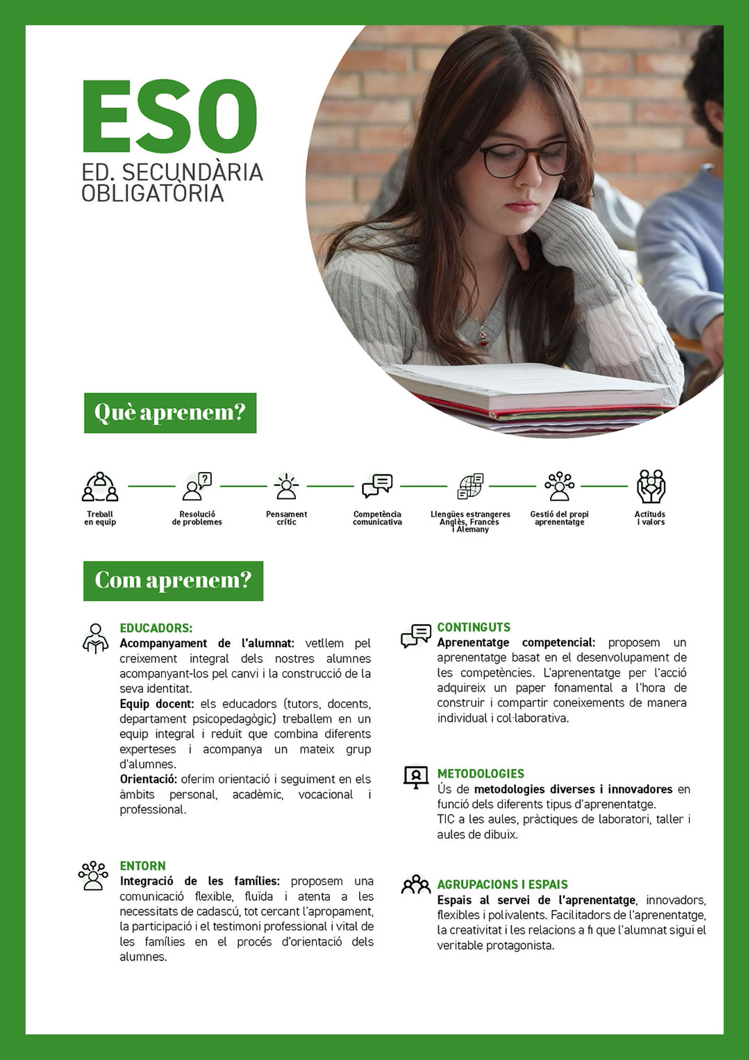 Informació Etapa ESO