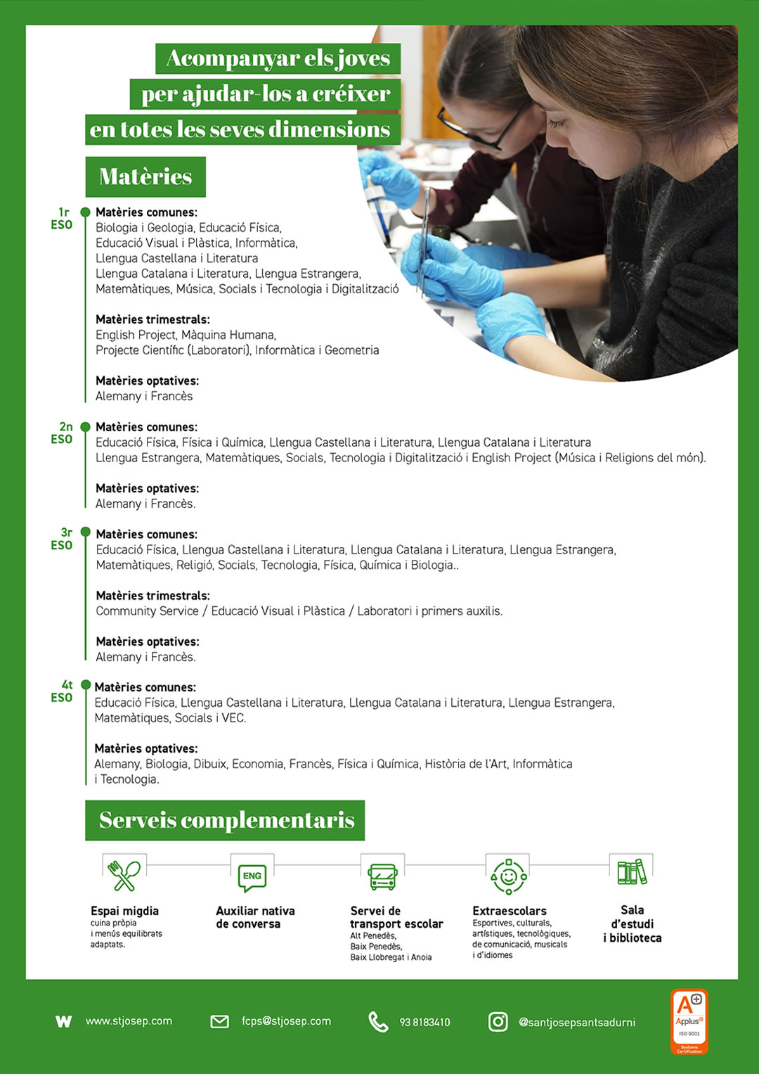 Informació Etapa ESO