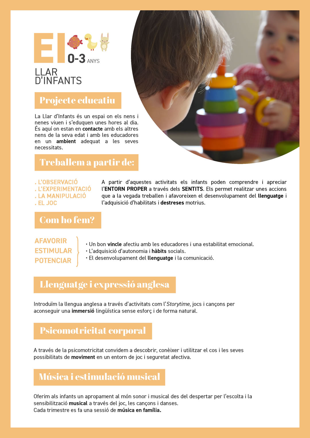 Informació Llar Infants