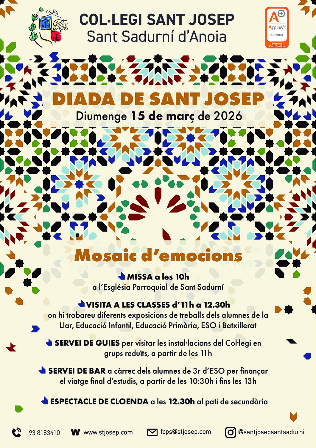 Portes Obertes 2025 - 2026